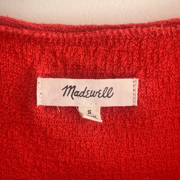 Madewell Women’s Modern Side Tie Textured Top - Picture 3 of 4